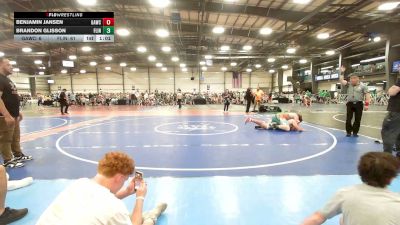 220 lbs Rr Rnd 2 - Benjamin Jansen, GAWC - HSB vs Brandon Glisson, Flint Tropics - HSB