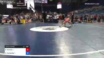 126 lbs Consi Of 64 #2 - Kilian Schultz, Colorado vs Cole Sarbacker, Wisconsin