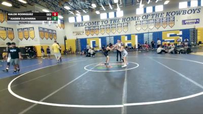 120 Gold Round 2 - Kaiden Olavarria, Deland vs Kalob Rodriguez, Camden County