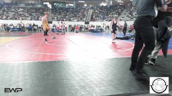 123 lbs Round Of 64 - Bryce Burgess, Owasso Rams Jh Boys vs Kolby Pierce, McAlester