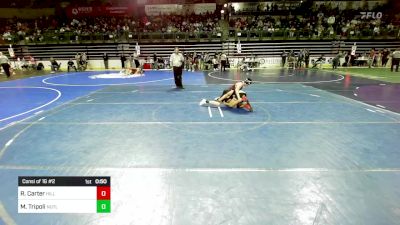 120 lbs Consi Of 16 #2 - Ryaan Carter, Hillsborough vs Max Tripoli, Nutley Raiders