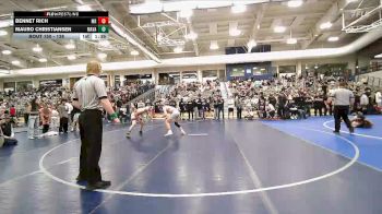 138 lbs Champ. Round 1 - Mauro Christiansen, Marsh Valley vs Bennet Rich, Mountain Ridge