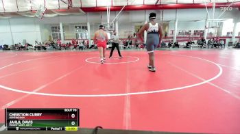 285 lbs Cons. Round 3 - Christion Curry, Huntingdon vs Jahlil Davis, Mount Saint Joe`s