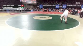 Boys 2A 175 lbs Cons. Round 2 - Griffen Engle, Pullman vs Sebastian Eagle, Marysville Pilchuck