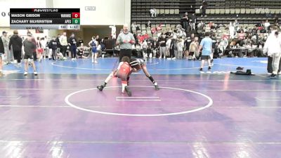 81 lbs Rr Rnd 2 - Mason Gibson, Warhawks Wrestling Inc. - MSE vs Zachary Silverstein, Apex - MSE