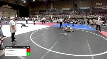 109 lbs Quarterfinal - Dominic Sanchez, U-Town Hammers vs Taten Adams, Sturgis Youth WC