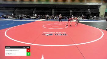 106 lbs Round Of 32 - Ryler Jorgensen, Morgan vs Konnor Heath, Meridian - B