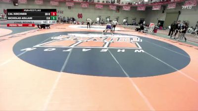 165 lbs Cons. Round 3 - Nicholas Asllani, Elmhurst University vs Cal Kirchner, Wisconsin-Whitewater