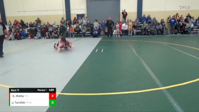 130 lbs Round 1 - Elias Motta, TRF Takedown Club vs Jackson Turchin, Fergus Falls Youth Wrestling