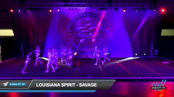 Louisiana Spirit - Savage [2022 L5 Senior Coed Day 2] 2022 The American Coastal Kenner Nationals DI/DII