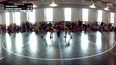 90-95 lbs Cons. Round 1 - Madison VanMatre, Hanover Hawkeye Wrestling vs Shea Defusco, Wild Buffalo