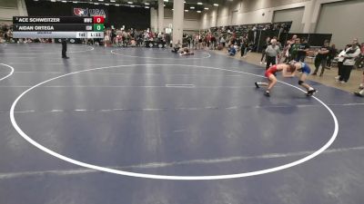 106 lbs Semis - Ace Schweitzer, MWC Wrestling Academy vs Aidan Ortega, Izzy Style Wrestling