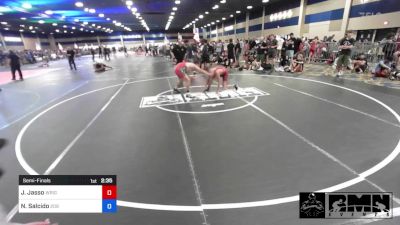 126 kg Semifinal - Jonathan Jasso, Wright Wr Ac vs Nico Salcido, 209 Wr Ac