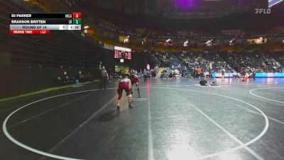 184 lbs Round Of 16 - Dj Parker, Oklahoma vs Branson Britten, Little Rock