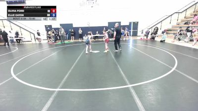 73-80 lbs Cons. Semis - Olivia Ford, ND vs Ellie Eaton, MO