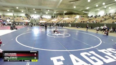 60 lbs Semifinal - Jace Hughes, Backyard Brawlers vs Ezra Stanley, Irish Wrestling Club