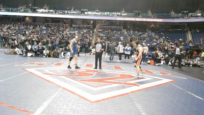 1A/2A 175 Quarterfinal - Brendan Ganzert, John A. Holmes High School vs Brodie Wright, Starmount