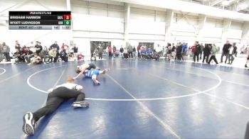 126 lbs Champ. Round 2 - Brigham Harmon, Skyline vs Wyatt Ludvigson, Gunnison Valley