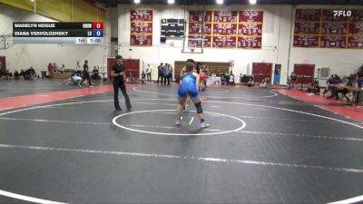 140 lbs Quarterfinal - Diana Vsevolozhsky, La Canada vs Madelyn Hogue, Olympian High School Wrestling