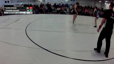 148 lbs Champ. Round 1 - Vivienne Mulder, Lakeview vs Olivia Byrom, Nebraska Wrestling Academy