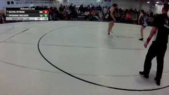 148 lbs Champ. Round 1 - Vivienne Mulder, Lakeview vs Olivia Byrom, Nebraska Wrestling Academy