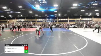 136 lbs Consolation - Raeanna Halvorson, Swamp Monsters WC vs Kyndra Olmos, Evergreen Valley WC