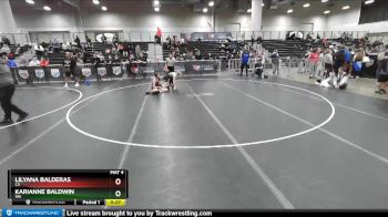 122 lbs 5th Place Match - Lilyana Balderas, CA vs Karianne Baldwin, WA