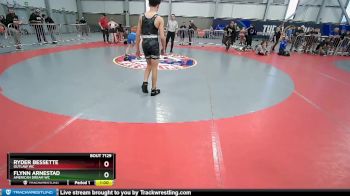 110 lbs Champ. Round 2 - Ryder Bessette, Outlaw WC vs Flynn Arnestad, American Dream WC