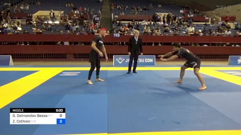 Gustavo Delmondes Bessa vs Zach Cothren 2024 Pan IBJJF Jiu-Jitsu No-Gi Championship