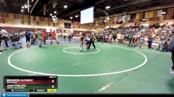 108 lbs Quarterfinal - Andrew Garcia, Oceanside Wresling Club vs Thomas Zubia, Perterson Grapplers