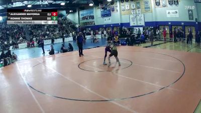 113 lbs Cons. Round 2 - Ronnie Thomas, Durango vs Alexander Mayorga, Clark