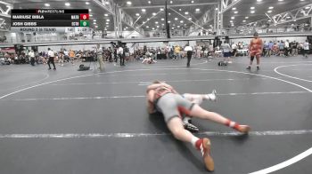 190 lbs Round 2 (6 Team) - Mariusz Bibla, Mat Assassins Red vs Josh Gibbs, East Coast Time Out