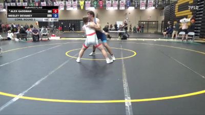 215 lbs Cons. Round 1 - Alex Gassman, Dubuque Wrestling Club vs Wesley Devaney, Iowa