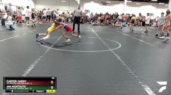 60 lbs Round 2 (4 Team) - Carter Hardy, U2 Upstate Uprising Blue vs Ian Montalto, U2 Upstate Uprising Red