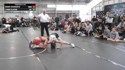 110 lbs Round 5 (6 Team) - Harry Schwartz, Empyre WC Maroon vs Caden Slaper, Lake WC