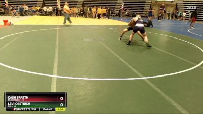 160 lbs Semis & 1st Wrestleback (8 Team) - Levi Oestrich, GSL vs Cash Spaeth, St. Charles