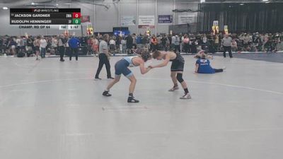 132 lbs Champ. Rd Of 64 - Rudolph Henninger, 3F vs Jackson Gardner, Sanderson Wrestling Academy