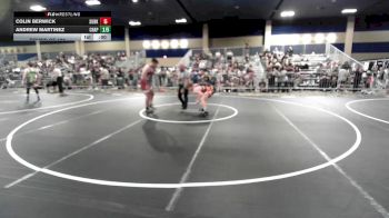 157 lbs Round Of 128 - Colin Berwick, Subkids vs Andrew Martinez, Chaparral HS