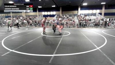 157 lbs Round Of 128 - Colin Berwick, Subkids vs Andrew Martinez, Chaparral HS