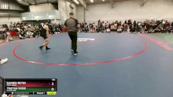 132 lbs Champ. Round 3 - Tristan Dodd, Cleveland vs Damien Reyes, Mesa Ridge