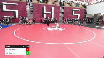157 lbs Round Of 32 - Matthew Nellany, Quincy vs Aidan Chan, Hingham