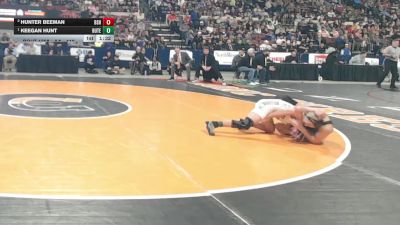 AA - 110 lbs 1st Place Match - Keegan Hunt, Butte vs Hunter Beeman, Billings Senior High School