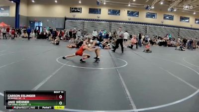 80 lbs Round 4 (8 Team) - Jake Wehner, Top Dawg Academy vs Carson Eslinger, Richmond WC