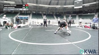 125 lbs 3rd Place - Winston Holland, Prime Wrestling vs Liam Farquhar, Keystone Kids Wrestling Club