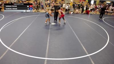 215 lbs 1st Place Match - Adrian Fuchs, MN vs Samuel Swais, IL