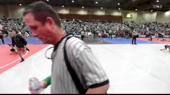 150 lbs Quarterfinal - Rickey Ramirez, Willits Grappling Pack vs Caleb Sharron, Nevada Elite WC