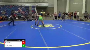 129 lbs Cons. Round 2 - Mason Jones, Invicta Wrestling Academy vs Tyler Reiff, Brunson