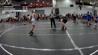 96 lbs Round 2 (4 Team) - Nelson Villafane, Mat Assassins Black vs Brycen Johnson, TDWC