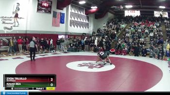 157 lbs Semifinal - Isaiah Rea, Lakeside vs Zyon Trujillo, Silverado