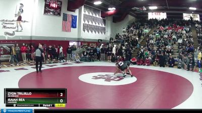 157 lbs Semifinal - Isaiah Rea, Lakeside vs Zyon Trujillo, Silverado